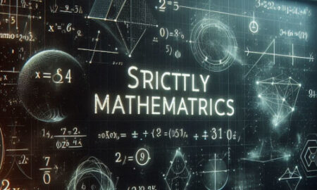 A young boy engaged in learning mathematics, surrounded by math symbols and equations, reflecting the importance of foundational mathematics.